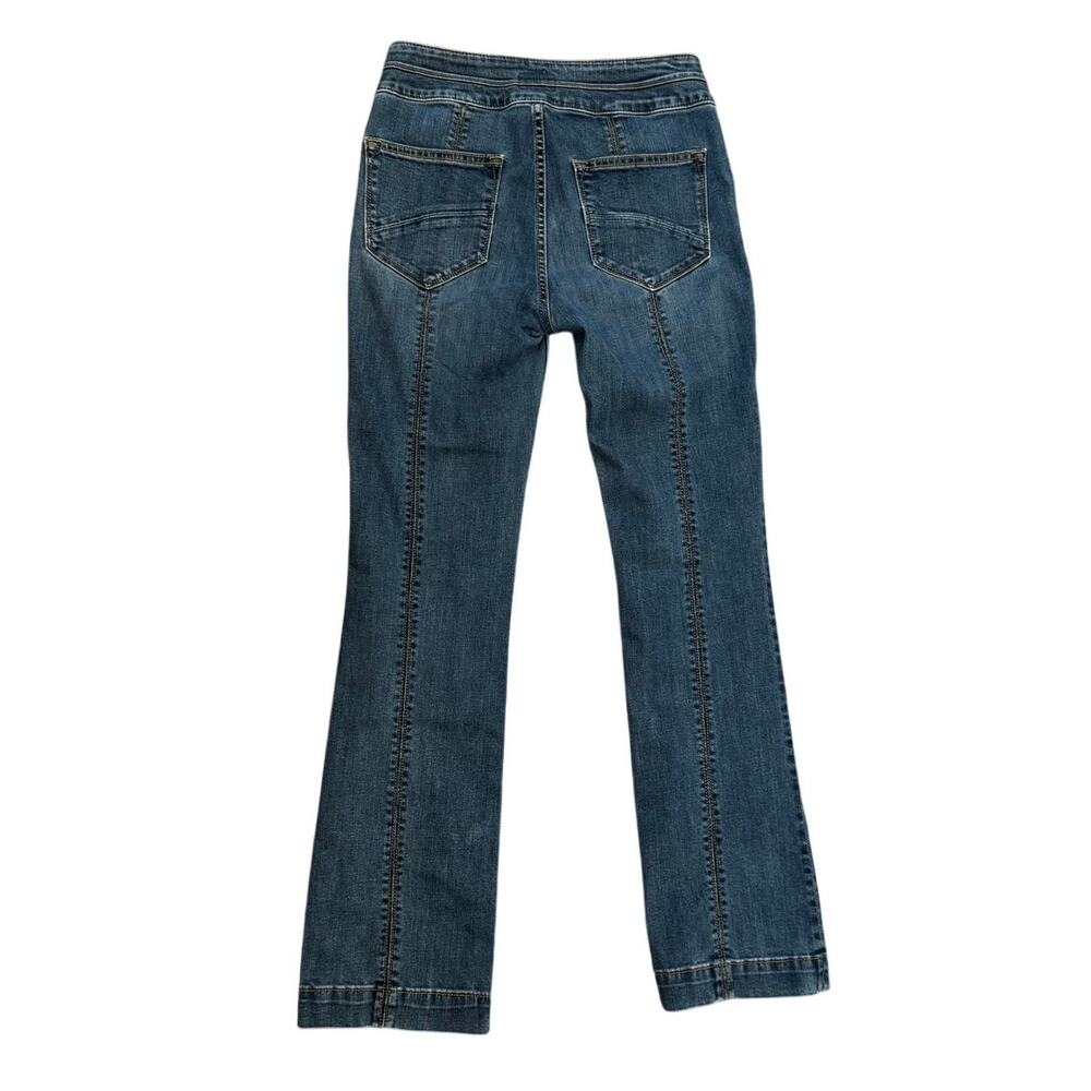DRIFTWOOD Straight Leg Jeans in Medium Blue Denim - Picture 2 of 6